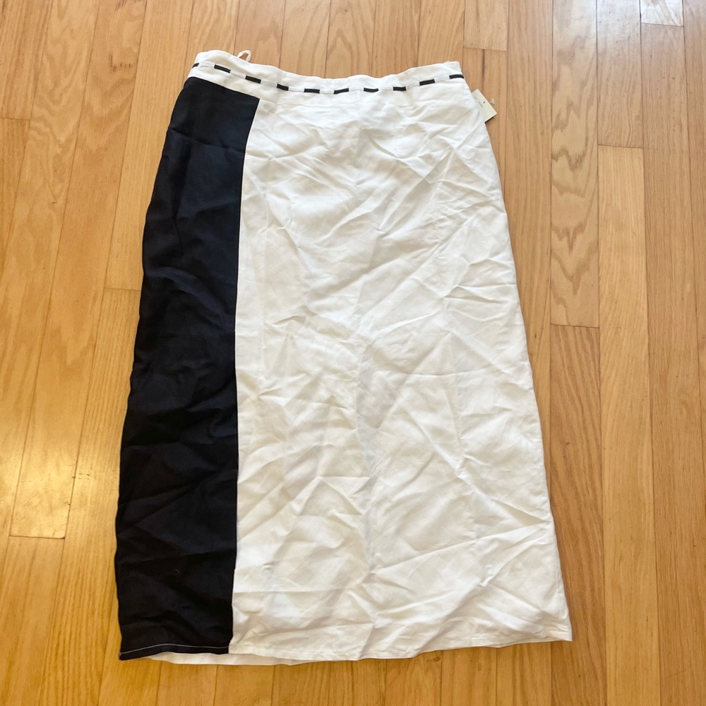 Sherry Taylor Collections Black and White Vintage Plus Pencil Skirt